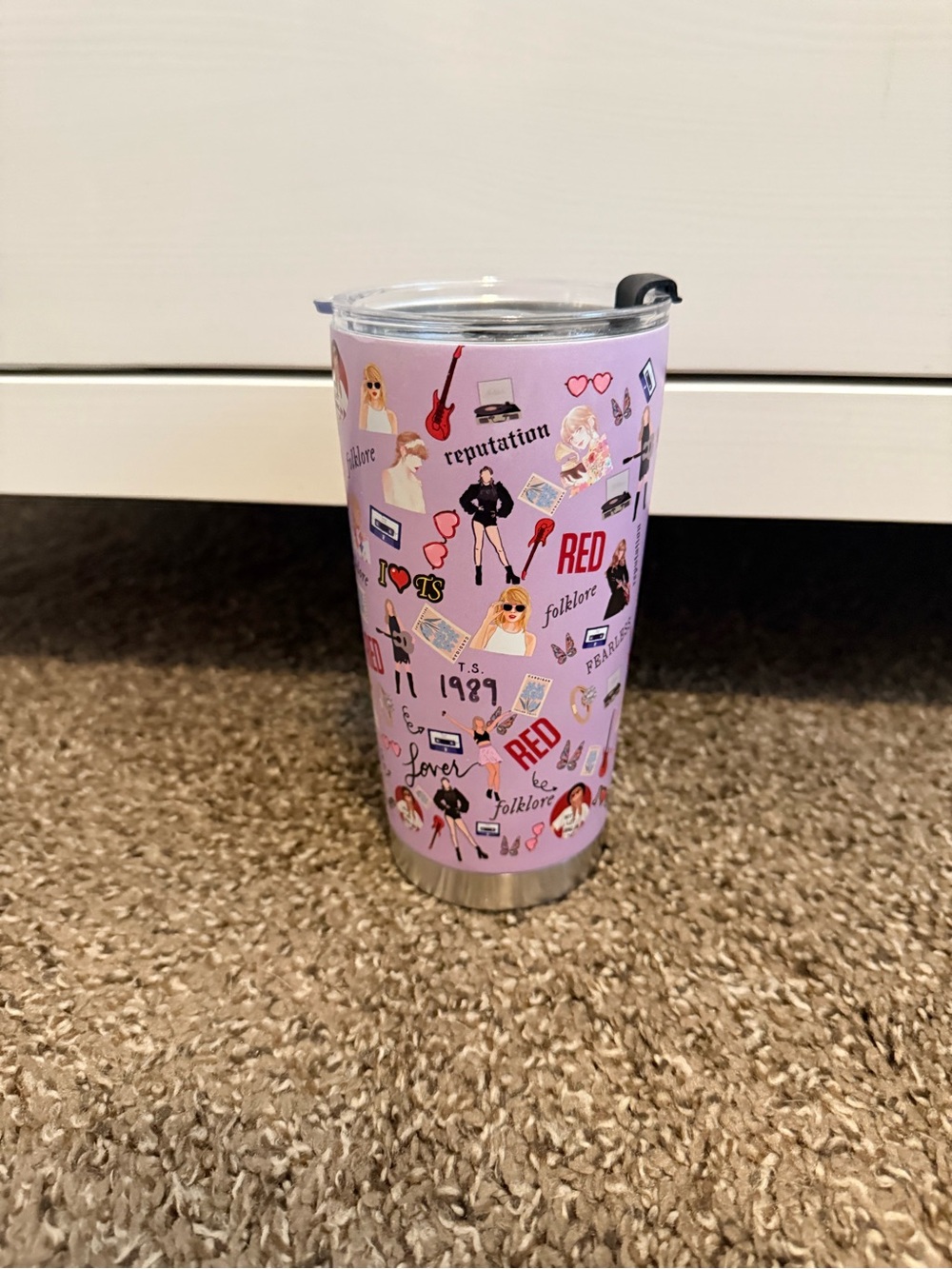 Taylor Swift Inspired Tumbler